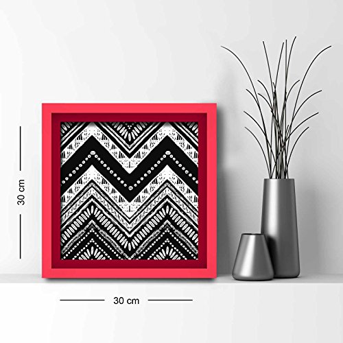 Alpha Wall Opere d'Arte Appese auf einer Wand, Multi, 30 x 30 von Alpha Wall