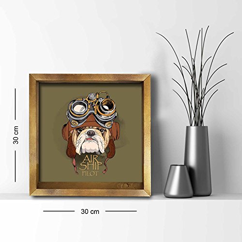 Alpha Wall Opere d'Arte Appese auf einer Wand, Multi, 30 x 30 Alpha Wall Opere d'Arte Appese auf einer Wand, Multi, 30 x 30 von Alpha Wall