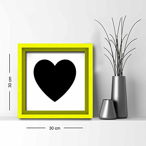 Alpha Wall Opere d'Arte Appese auf einer Wand, Multi, 30 x 30 von Alpha Wall