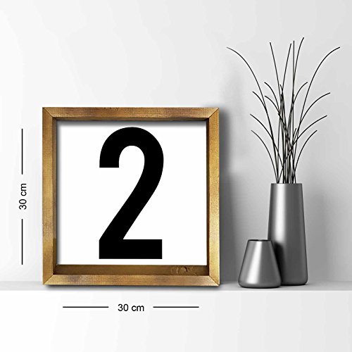 Alpha Wall Opere d'Arte Appese auf einer Wand, Multi, 30 x 30 Alpha Wall Opere d'Arte Appese auf einer Wand, Multi, 30 x 30 von Alpha Wall