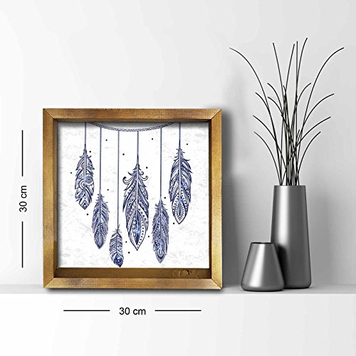 Alpha Wall Opere d'Arte Appese auf einer Wand, Multi, 30 x 30 Alpha Wall Opere d'Arte Appese auf einer Wand, Multi, 30 x 30 von Alpha Wall