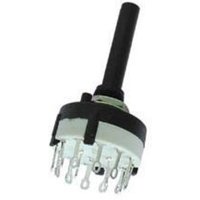 Drehschalter 2-POLIG / 6 positionen - lötanschlüsse von Alpha