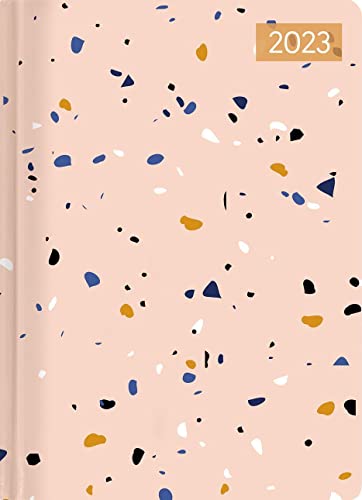 Mini-Buchkalender Style Terrazzo 2023 - Taschen-Kalender A6 - Elefant - Day By Day - 352 Seiten - Notiz-Buch - Alpha Edition von Alpha Edition