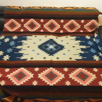 Wunderschön Weiche Decke Aus Babyalpakawolle, Einzigartiges Design von AlphaAlpakaUnikate