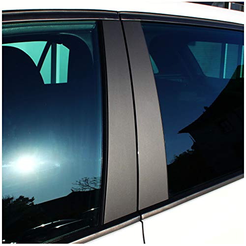 AlphaShield FX01 Lackschutz Folie für B C Säule Zierblenden Aufkleber für Auto (90µm 3M 1080 Matt Schwarz) von AlphaShield