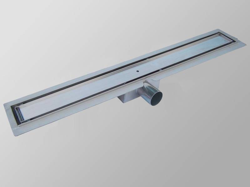 Alphabad Duschablauf befliesbare Edelstahl-Duschrinne 110 cm von Alphabad