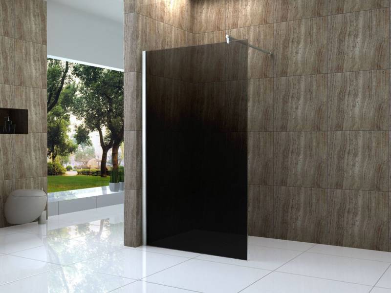 Alphabad Walk-in-Dusche 10 mm Duschwand VACANTE-SMOKE 90 x 200 cm Alphabad Walk-in-Dusche 10 mm Duschwand VACANTE-SMOKE 90 x 200 cm von Alphabad