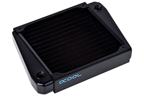 Alphacool 14241 NexXxoS ST30 Full Copper X-Flow Radiator - CPU Wasserkühlung - 140mm, Kupfer / Schwarz von Alphacool