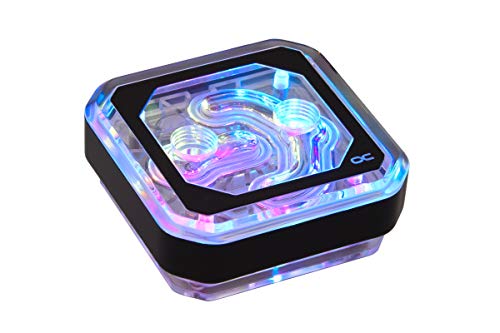 Alphacool 12946 Eisblock XPX Aurora - Acryl Black Digital RGB Wasserkühlung CPU - Kühler von Alphacool