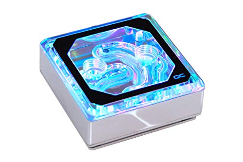 Alphacool 12949 Eisblock XPX Aurora Edge - Plexi Chrome Digital RGB Wasserkühlung CPU - Kühler von Alphacool