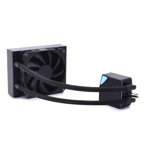 Alphacool Core Ocean T38 - 120mm AIO Wasserkühler für CPU, 5cm, PWM-gesteuerte Pumpe, 200-1700 RPM, kompatibel mit Intel & AMD, für Desktop & Server von Alphacool