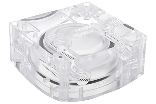 Alphacool 13189 Eisdecke D5 Aufsatz Plexi G1/4 V.3 CPU Wasserkühlung Pumpen von Alphacool