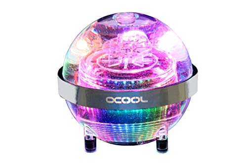 Alphacool WAVE Eisball RGB Plexi mit VPP755 | ink.Eispumpe VPP755 V.3-1016179 von Alphacool