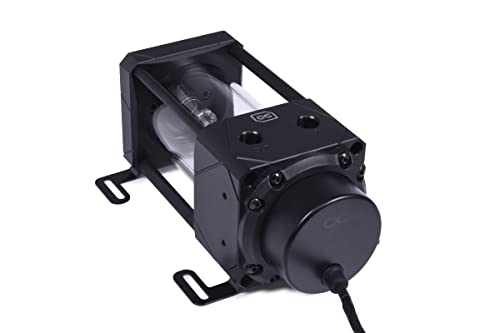 Alphacool Eisbecher Aurora D5 Acetal/Glas – 150 mm INCL VPP Apex D5 von Alphacool