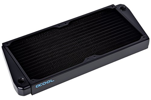 Alphacool 14242 NexXxoS ST30 X-Flow Radiator Kupfer Wasserkühlung 280mm, Schwarz von Alphacool