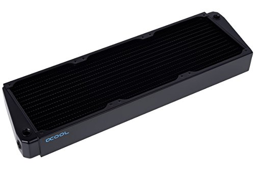 Alphacool 14246 NexXxoS XT45 Full Copper X-Flow Radiator - CPU Wasserkühlung - 420mm, Kupfer / Schwarz von Alphacool