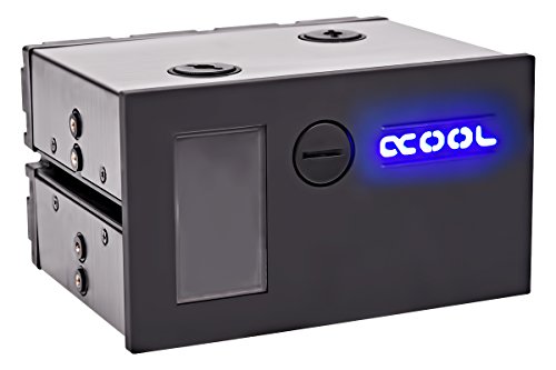 Alphacool 15247 Eisfach - Single Laing D5 - Dual 5,25 Bay Station Wasserkühlung Ausgleichsbehälter von Alphacool