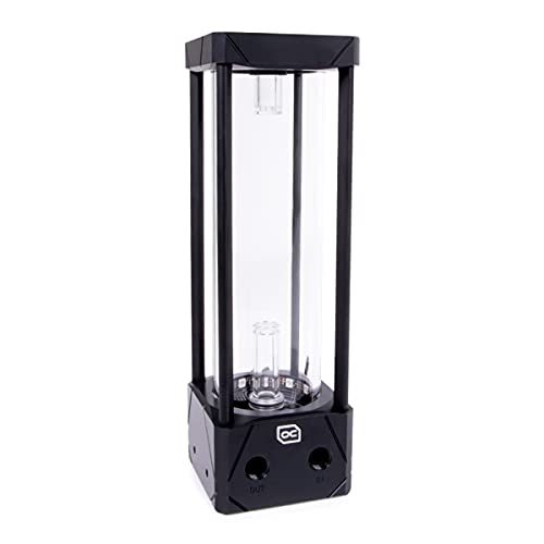 Alphacool 15379 Eisbecher Aurora D5 Acetal/Glas - 250mm Ausgleichsbehälter Wasserkühlung von Alphacool