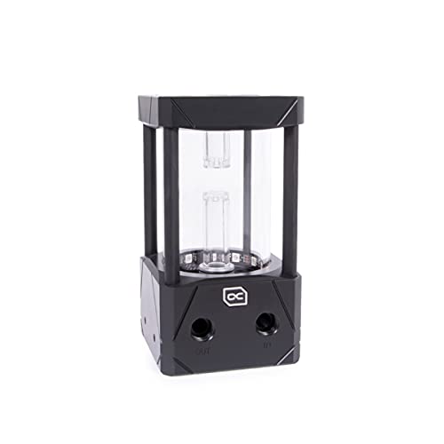 Alphacool 15382 Eisbecher Aurora D5 Acetal/Glas - 150mm Ausgleichsbehälter AGB Wasserkühlung von Alphacool