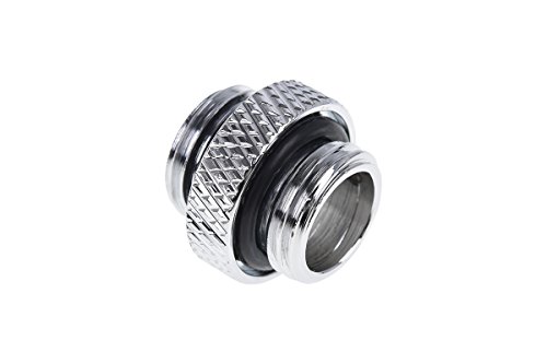 Alphacool Eiszapfen Doppelnippel G1/4 AG auf G1/4 AG - Chrome Wasserkühlungskomponente Connector Wasserkühlung-Anschluss 7 cm Alphacool Eiszapfen Doppelnippel G1/4 AG auf G1/4 AG - Chrome Wasserkühlungskomponente Connector Wasserkühlung-Anschluss 7 cm von Alphacool