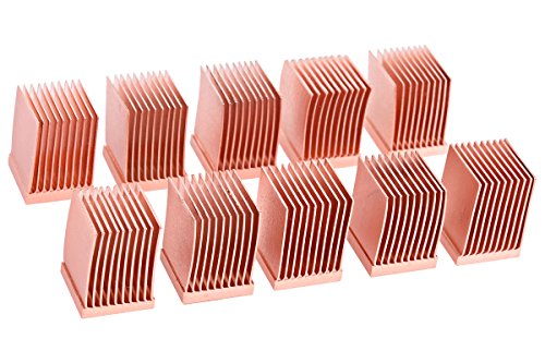 Alphacool 17426 GPU RAM Copper Heatsinks 10x10mm - 10 Stk. Luftkühlung Passivkühler Alphacool 17426 GPU RAM Copper Heatsinks 10x10mm - 10 Stk. Luftkühlung Passivkühler von Alphacool