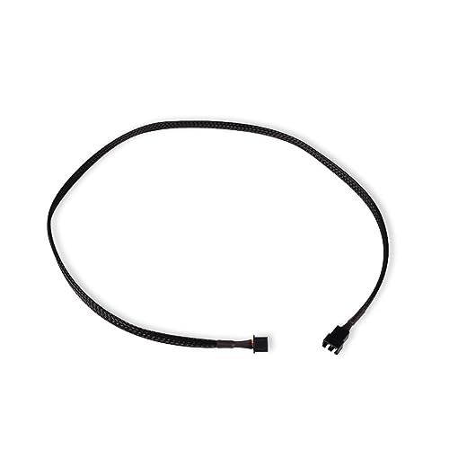 Alphacool 18699 Verlängerung JST aRGB 3-Pin auf 3-Pin 60cm Kabel Modding gesleevt schwarz von Alphacool
