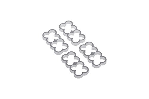 Alphacool 24771 Eiskamm Alu X8-4mm Silver - 4 Stück Modding Eiskamm von Alphacool