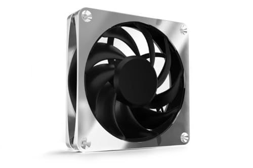 Alphacool Apex Stealth Metall Power Lüfter 3000rpm (120x120x25mm) (Chrome) von Alphacool