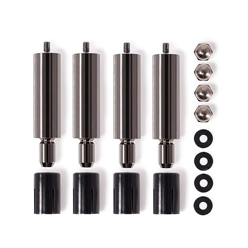 Alphacool Core Push Mounting Set um Distro Plate von Alphacool an einem Radiator oder im PC Gehäuse zu montieren (15726 Mounting 50mm M3/M4/UNC 6-32 Set 4x) von Alphacool