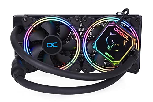 Alphacool Eisbaer Aurora LT240 CPU Digital RGB Komplett-Wasserkühlung, Schwarz von Alphacool