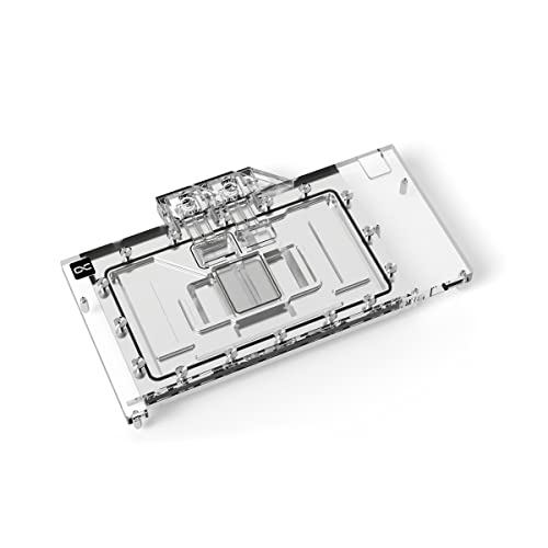 Alphacool Eisblock Aurora Acryl GPX-N RTX 4090 Suprim mit Backplate - 10,5 Zoll - GPU Kühler für Desktop - 4-polig von Alphacool