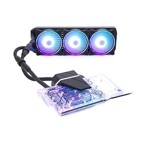 Alphacool Eiswolf 2 GPU AIO 360mm RTX 3080/3090 Gaming/Eagle mit Backplate von Alphacool