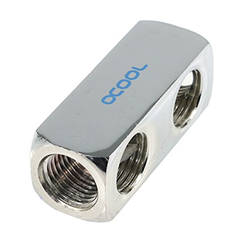 Alphacool HF Anschlussterminal 5-Fach G1/4 IG - Chrome von Alphacool