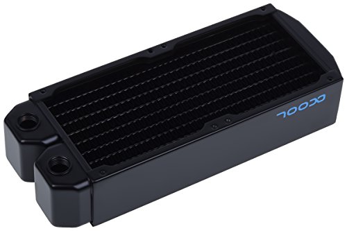 Alphacool NexXxoS XT45 Vollkupfer 92 mm Dual Heizkörper – Schwarz von Alphacool