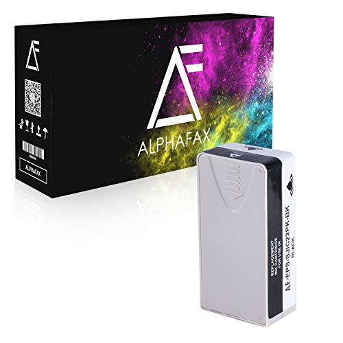 Alphafax Patronen kompatibel mit Epson SJIC22P für Epson ColorWorks C 3500 TM-C 3500 [MIT CHIP] Schwarz von Alphafax