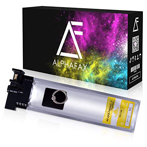 Alphafax Tintenpatrone kompatibel für Epson Workforce Pro WF-C5210DW WF-C5290DW WF-C5710DWF WF-C5790DWF C13T945440 T9454 Yellow 5000 Seiten von Alphafax