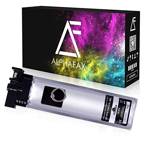 Alphafax Tintenpatrone kompatibel für Epson Workforce Pro WF-C5710DWF WF-C5210DW WF-C5290DW WF-C5790DWF C13T945140 T9451 Schwarz 5000 Seiten von Alphafax
