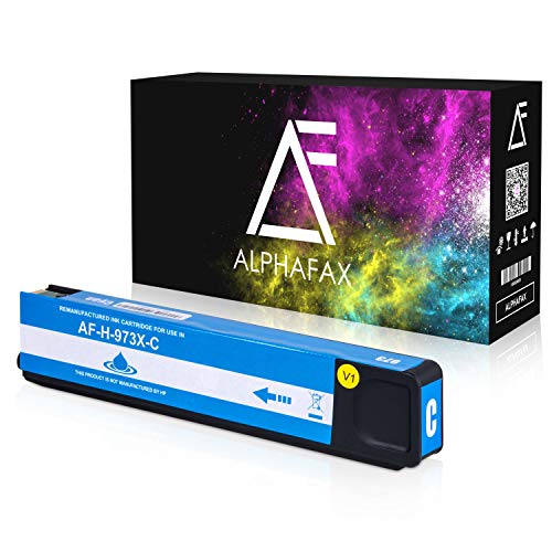 Alphafax Tintenpatrone kompatibel mit HP 973X für PageWide Pro 452dn 452dw 452dwt 477dn 477dw 477dwt 552dw 577dw 577z - Cyan Alphafax Tintenpatrone kompatibel mit HP 973X für PageWide Pro 452dn 452dw 452dwt 477dn 477dw 477dwt 552dw 577dw 577z - Cyan von Alphafax