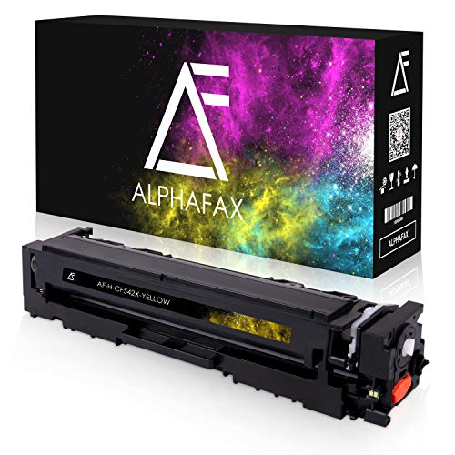 Alphafax Toner kompatibel ersetzt HP CF542X 203X Yellow Alphafax Toner kompatibel ersetzt HP CF542X 203X Yellow von Alphafax