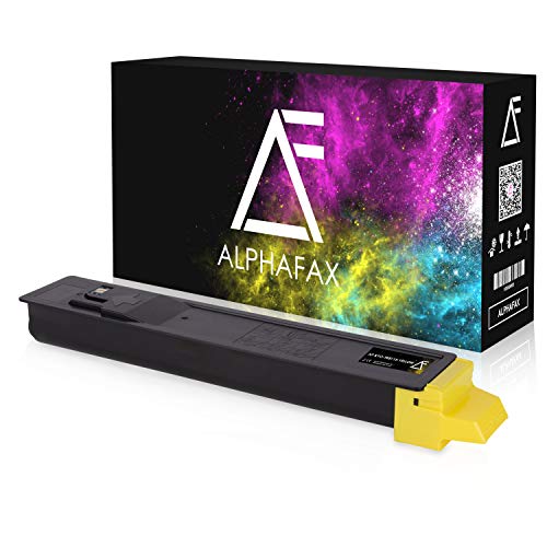 AlphafaxToner kompatibel für Kyocera TK8115 TK-8115Y ECOSYS M8124CIDN M8124CIDN/KL3 M8130CIDN M8130CIDN/KL3 1T02P3ANL0 Yellow von Alphafax
