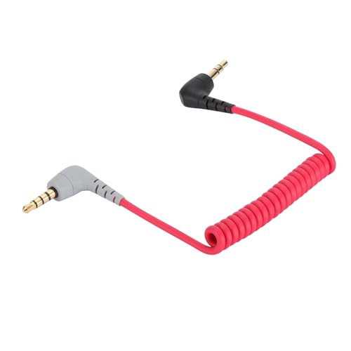 Alphatec Ersatz gewickelt SC7 Kabel 3,5 mm TRRS zu TRS - Mikrofon/Audio/Lavalier zu Smartphone Draht für RODE VideoMicro VideoMic Go BOYA 50cm Alphatec Ersatz gewickelt SC7 Kabel 3,5 mm TRRS zu TRS - Mikrofon/Audio/Lavalier zu Smartphone Draht für RODE VideoMicro VideoMic Go BOYA 50cm von Alphatec