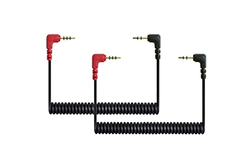 Alphatec Ersatz gewickelt SC7 Kabel 3,5 mm TRRS zu TRS - Mikrofon/Audio/Lavalier zu Smartphone Draht für RODE VideoMicro VideoMic Go BOYA 80cm 2 Stück Alphatec Ersatz gewickelt SC7 Kabel 3,5 mm TRRS zu TRS - Mikrofon/Audio/Lavalier zu Smartphone Draht für RODE VideoMicro VideoMic Go BOYA 80cm 2 Stück von Alphatec