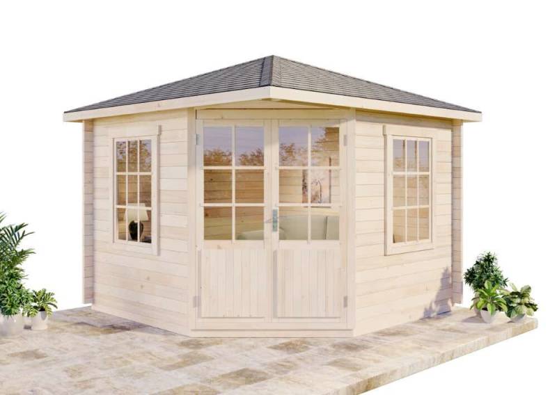 Alpholz Gartenhaus Holz 5-Eck Monica, BxT: 325x325 cm von Alpholz
