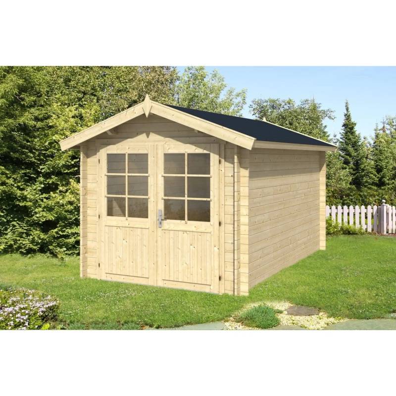 Alpholz Gartenhaus Bremen-28 C Satteldach Imprägniert 230 cm x 374 cm Alpholz Gartenhaus Bremen-28 C Satteldach Imprägniert 230 cm x 374 cm von Alpholz