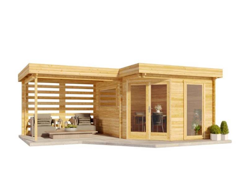 Alpholz Gartenhaus Holz 5-Eck Pepe Optima, BxT: 618x462 cm, in Naturbelassen mit 40mm Wandstärke Alpholz Gartenhaus Holz 5-Eck Pepe Optima, BxT: 618x462 cm, in Naturbelassen mit 40mm Wandstärke von Alpholz