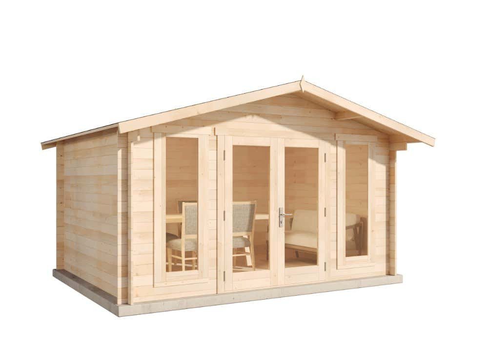 Alpholz Gartenhaus Holz Mirko Modern, BxT: 420x350 cm Alpholz Gartenhaus Holz Mirko Modern, BxT: 420x350 cm von Alpholz