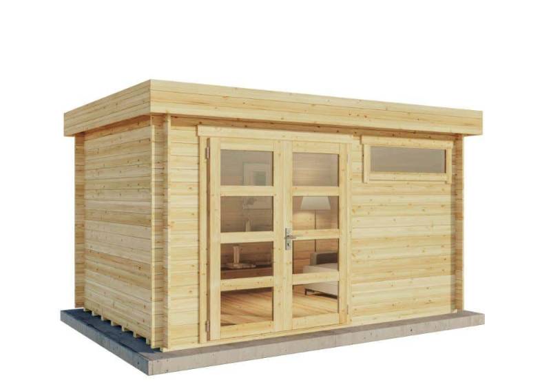 Alpholz Gartenhaus Holz Leandro-28, BxT: 394x268 cm, Inkl. Fußboden von Alpholz