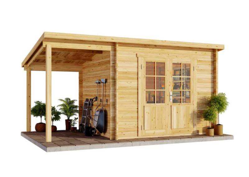 Alpholz Gartenhaus Maria mit Schleppdach, BxT: 450x275 cm von Alpholz