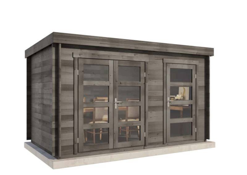 Alpholz Gartenhaus Holz Paloma Grande, BxT: 404x234 cm, Mit Fußboden von Alpholz