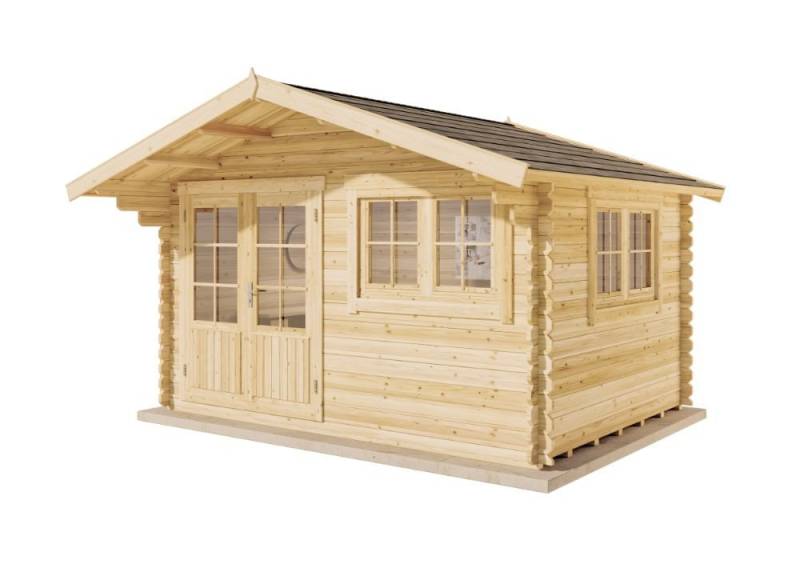 Alpholz Gartenhaus Set - Gabriel-34 400 x 300 cm, BxT: 428x367 cm Alpholz Gartenhaus Set - Gabriel-34 400 x 300 cm, BxT: 428x367 cm von Alpholz